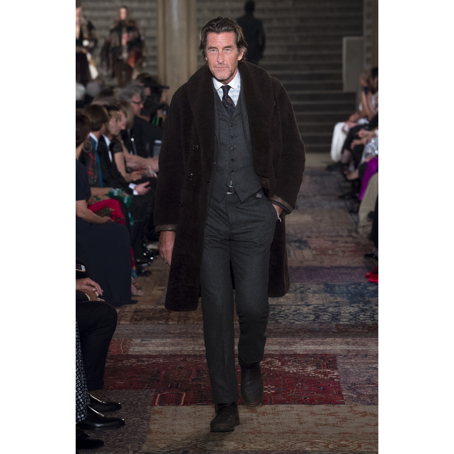 Фото Ralph Lauren Fall 2018 Ralph Lauren 50 years of fashion